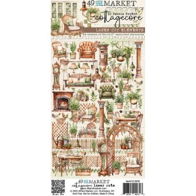 49 and Market Cottagecore - Laser Cut Elements